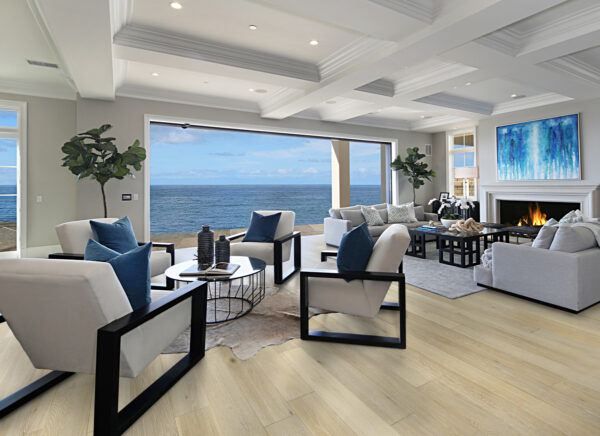 Casa de La Playa Trotuga Engineered Hardwood Room Scene