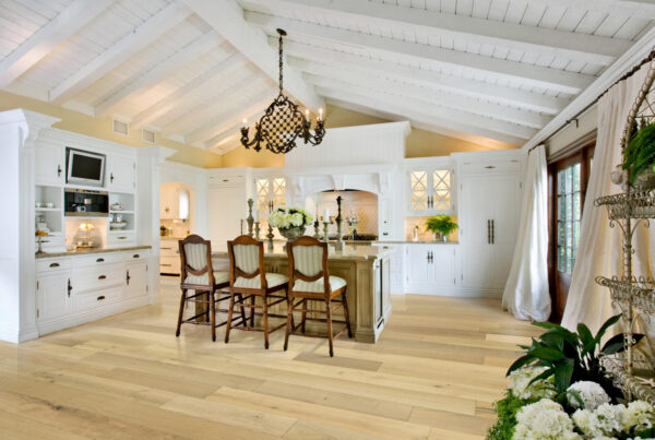 Cottage Biscuit Engineered Hardwood Room Scene